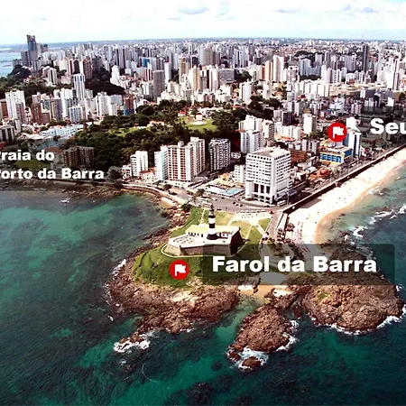 Flat Na Barra - Localizacao Privilegiada, Beira Mar Salvador Exterior foto