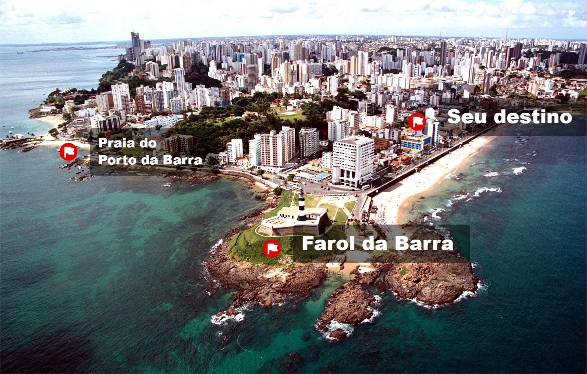 Apartment Flat Na Barra - Localizacao Privilegiada, Beira Mar